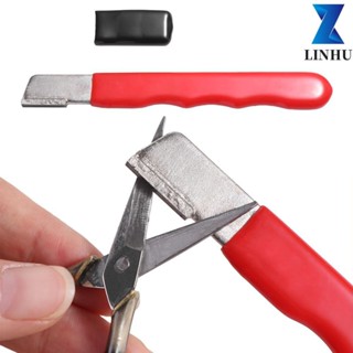 LINHU Đá mài cắt làm vườn, hợp kim, mài nhiều lưỡi dao, dụng cụ đa năng