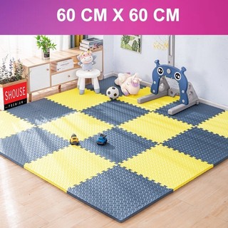 Thảm Xốp Ghép lót sàn 60x60cm xpe miếng dày tấm trải sàn vân gỗ gấp gọn