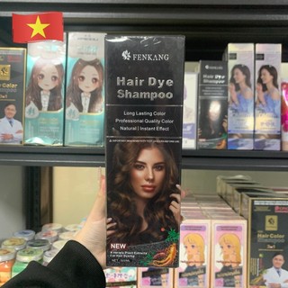  【Nhà máy bán hàng trực tiếp 1 Dầu Gội Nhuộm Tóc Tại Nhà Tạo Bọt Dễ Tẩy Rửa Chiết Xuất Thực Vật Thời Trang 500ml 
