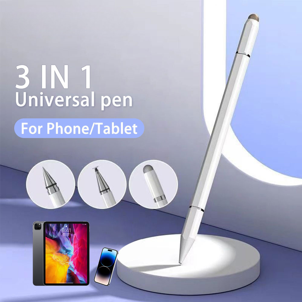 Bút cảm ứng 3 trong 1 cho Lenovo Tab M10 HD Gen 2 Plus 3rd 10.1 Extreme M8 HD M10 Pro P12 P11 Gen 2 