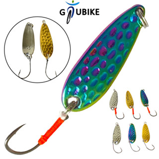 Gtubike 1 Chiếc 2.5g 3.5g 5g Muỗng Kim Loại Mồi Câu Cá Leech Jig Wobbler Câu Cá