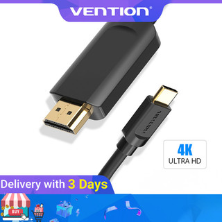 Vention Cáp Chuyển Đổi usb 3.1 type c Sang hdmi 1.4 4k Cho tv / dell / xps / samsung s9 / s8