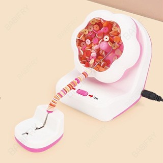 Dụng cụ quay hạt giáo dục tự động DIY cho trẻ em (A) [Babifred.vn]