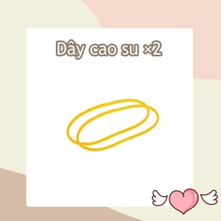 Dây cao su - Cố định tóc khi nhuộm tóc