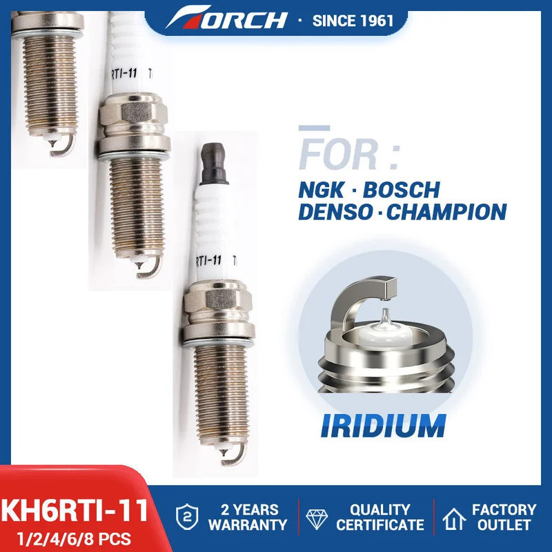 Nến Thay Thế Cho LFR6AIX-11 Bugi KH6RTI-11 Nến Iridium Phù Hợp Cho GX460 hẻo lánh Avalon Camry Tundr