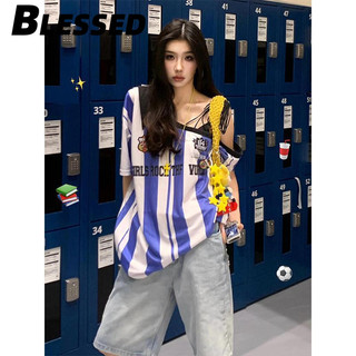 Blessed áo phông áo thun nữ croptop baby tee Stylish phổ biến Cổ điển xu hướng WCS24804HI 32Z240809