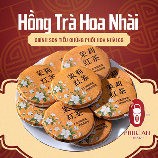  Hồng Trà Hoa Nhài Chính Sơn Tiểu Chủng tiện lợi 6gr an thần dưỡng nhan chống lão hóa 