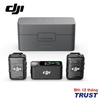 DJI Mic 2 - Bộ micro không dây khử ồn mạnh mẽ, chất âm vượt trội - Hàng  Chính Hãng