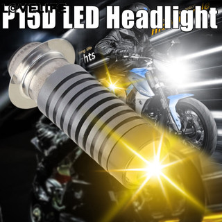  Đèn mắt cá 12V P15D - Đèn pha mạnh màu vàng trắng - Đèn pha LED xe máy - Chống nước IP67, chịu nhiệt độ cao - Bóng đèn tín hiệu cảnh báo an toàn