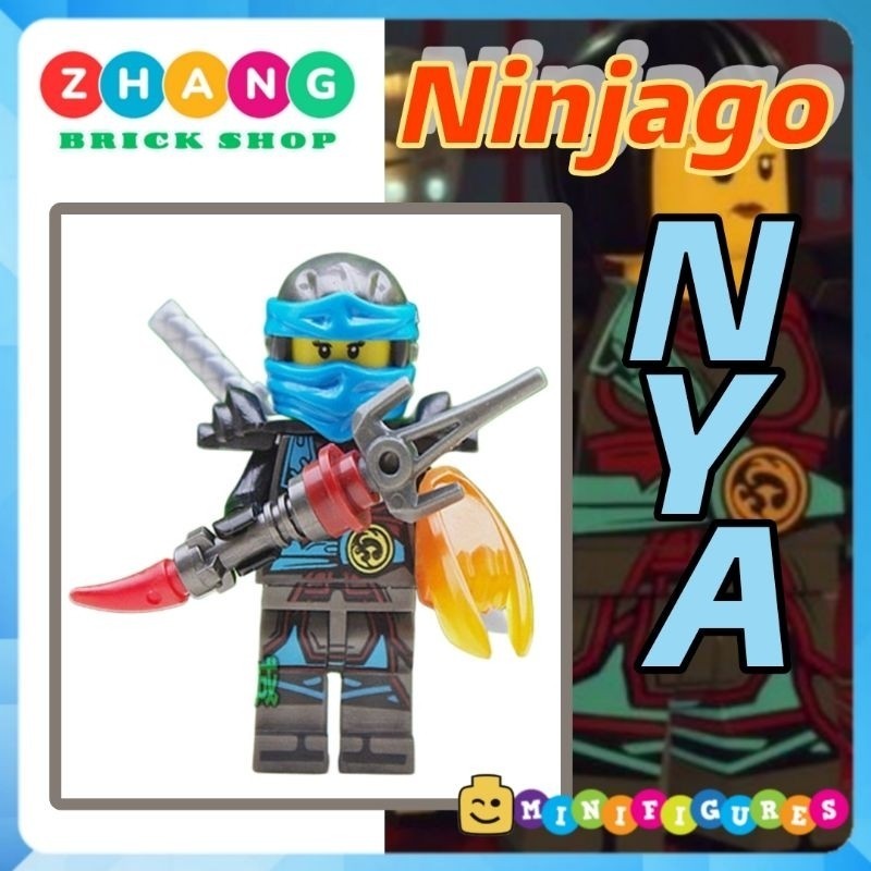 Đồ chơi xếp hình Ninjago Season 7 Nya Minifigures Becool 10057