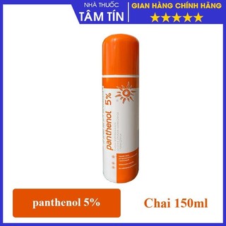 [Chính Hãng] Xịt bỏng Panthenol - Chai xịt 150ml
