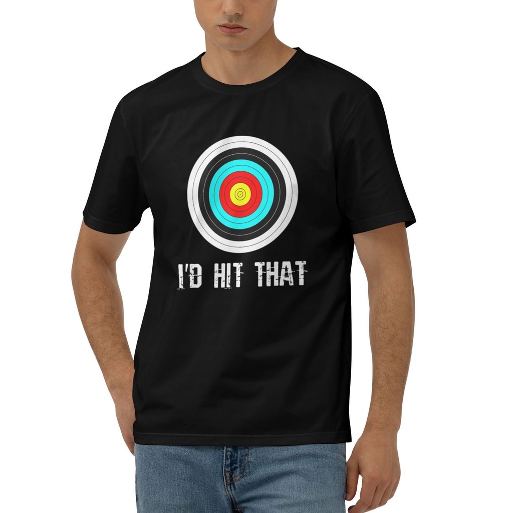 I 'D Hit That Archery Shooting Target Áo thun thoải mái thời trang