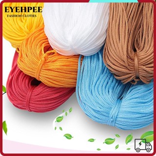 Dây Nylon EYEHPEE, Dây Macrame tự làm rỗng 200M 3mm, Túi đựng mũ thanh lịch Giày búp bê thủ công dệt thủ công