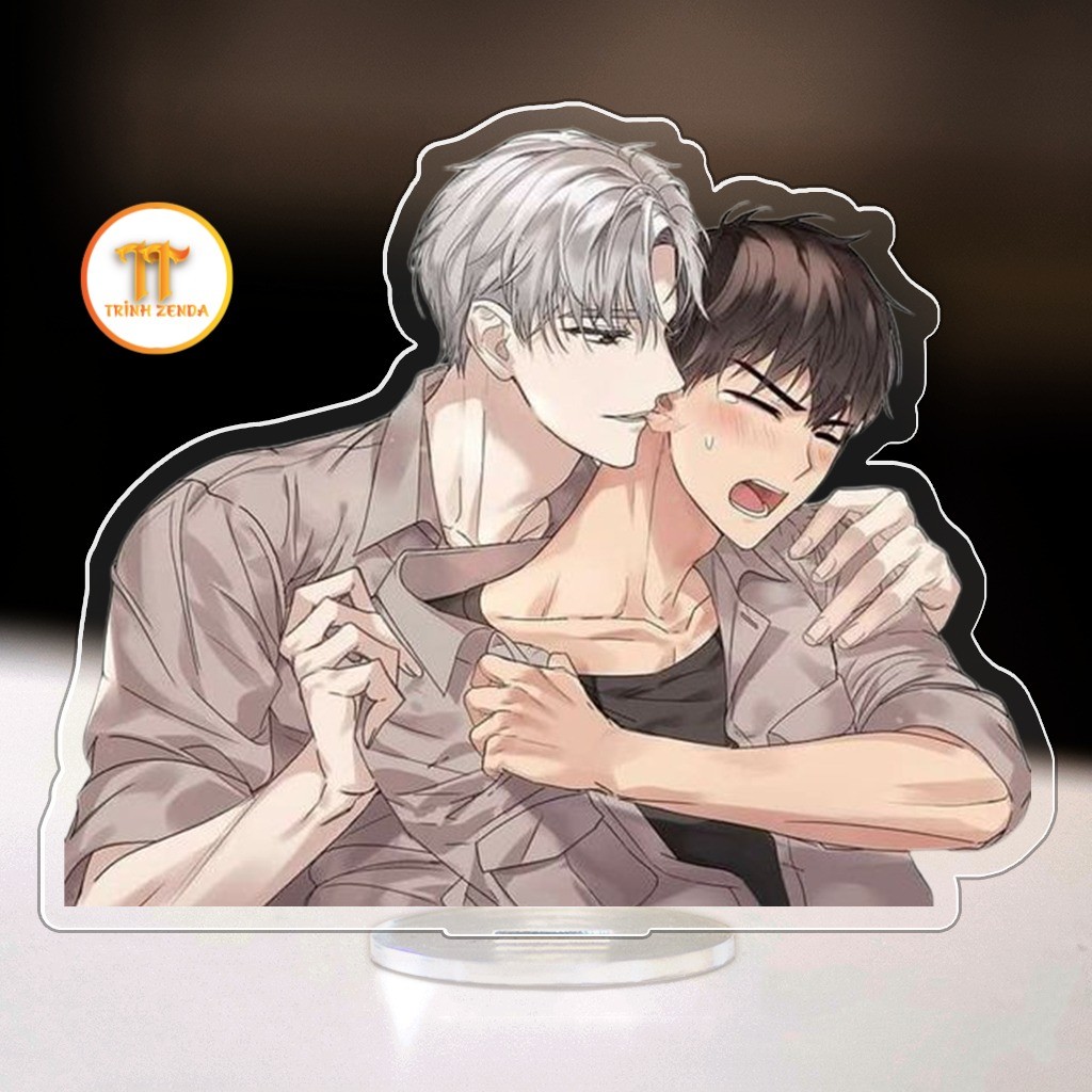 Standee, Móc Khoá Passion Jeong Jaeui Ilay Riegrow Manhwa BL quà tặng bạn bè-ZD