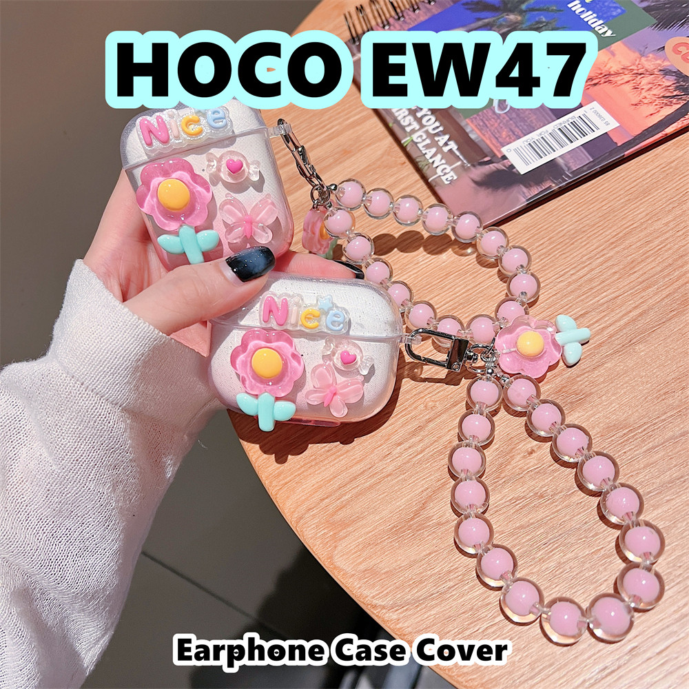 【Hot sale】Cho HOCO EW47 ốp tai ng Case DIY phim hoạt hình Buồn cười Vỏ Bảo Vệ Hộp Sạc Tai Nghe