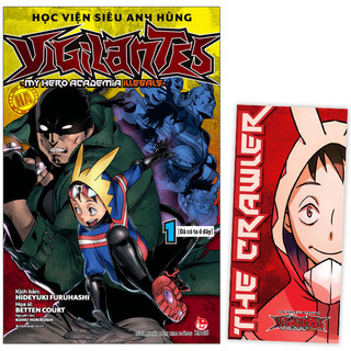 Sách - Học Viện Siêu Anh Hùng Vigilantes - My Hero Academia Illegals - Tập 1 - Tặng Kèm Bookmark