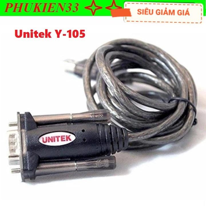 Cáp USB to RS232 (USB to com) Unitek Y-105