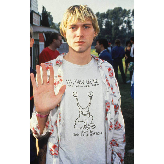 Áo thun tay ngắn in hình How Are You Nirvana Kurt Cobain, cotton nguyên chất
