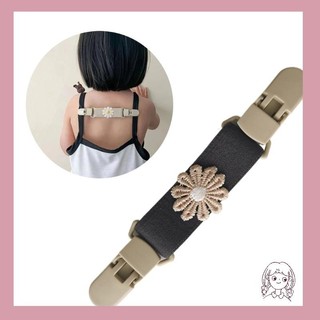Haha Đàn Hồi Bé Suspender Quần Chống Trơn Trượt Dây Đeo Kẹp Trẻ Tập Đi Trang Trí Quần Áo Dây Đeo Vai Kẹp Quần Hoa Đáng Yêu C
