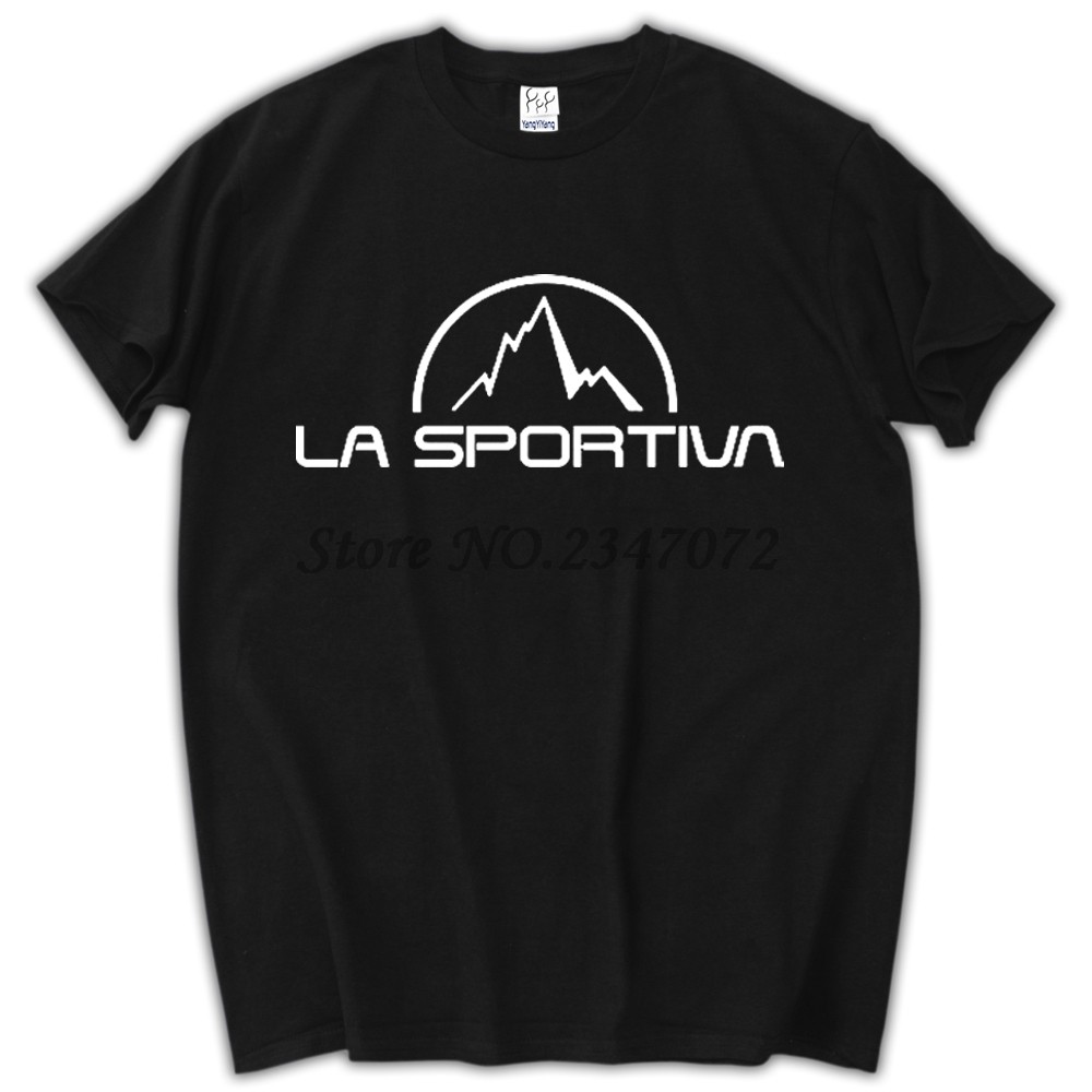 Mùa Hè Thương Hiệu Nổi Tiếng La Sportiva Áo Thun cotton Áo nam top tee casual Nam Tay Ngắn plus Kích