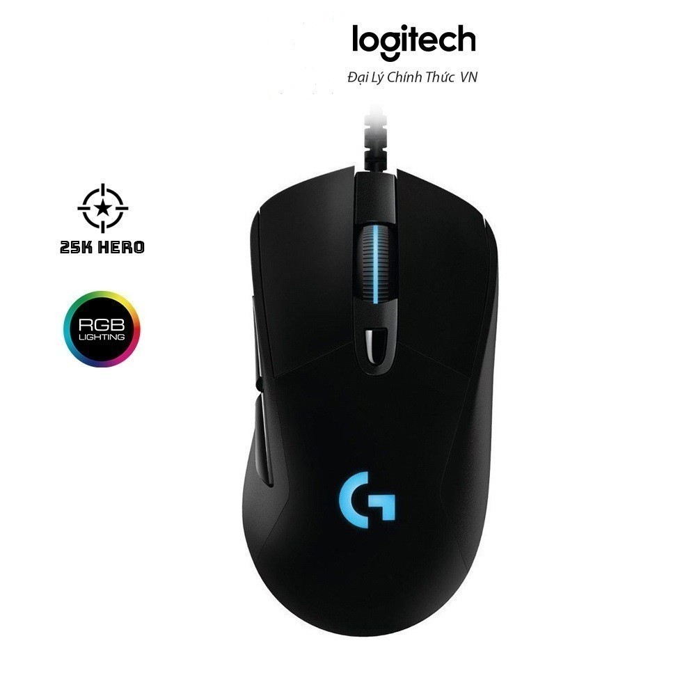 CHUỘT CÓ DÂY LOGITECH G407_G403 Chuột Gaming Máy Tính LOGITECH G407 , Led RGB , Chuột Chơi Game Vi Tính , Laptop KP2