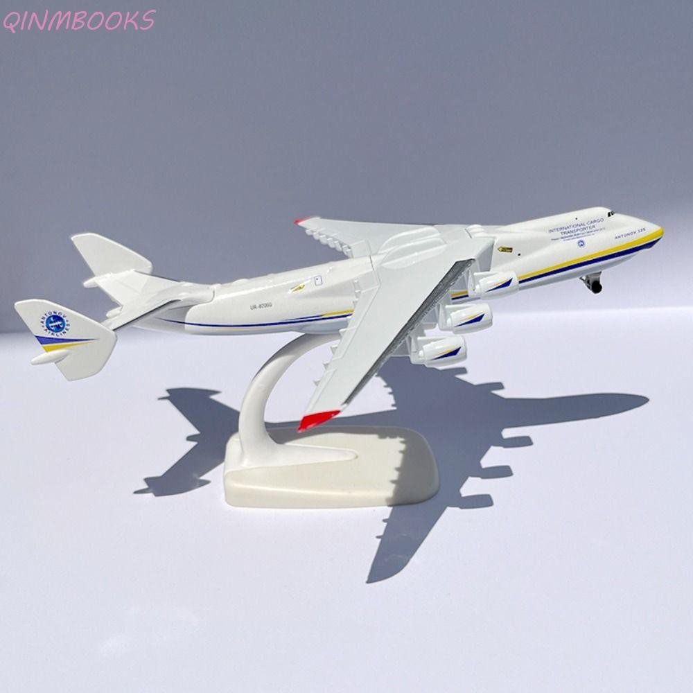 QINMBOOKS AN225 Máy bay mô hình, Bản sao tỷ lệ 1 / 400 Antonov an-225, Bộ sưu tập mô hình máy bay hợ