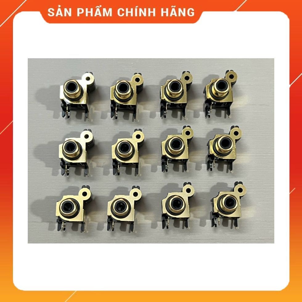 [ 4 cái ]   JACK RCA , JACK AV , JACK HOA SEN  ( 1 đầu mạ vàng xịn xò )