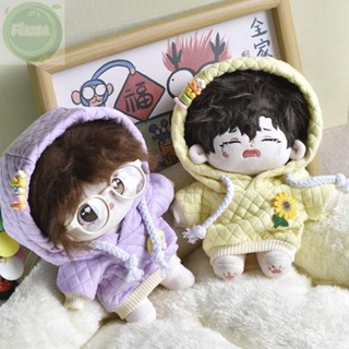  Áo Hoodie búp bê FLAZEA Trang phục thay thế Quần áo búp bê Cotton 20cm chất lượng cao Phụ kiện DIY búp bê xinh xắn  Chỉ có quần áo  