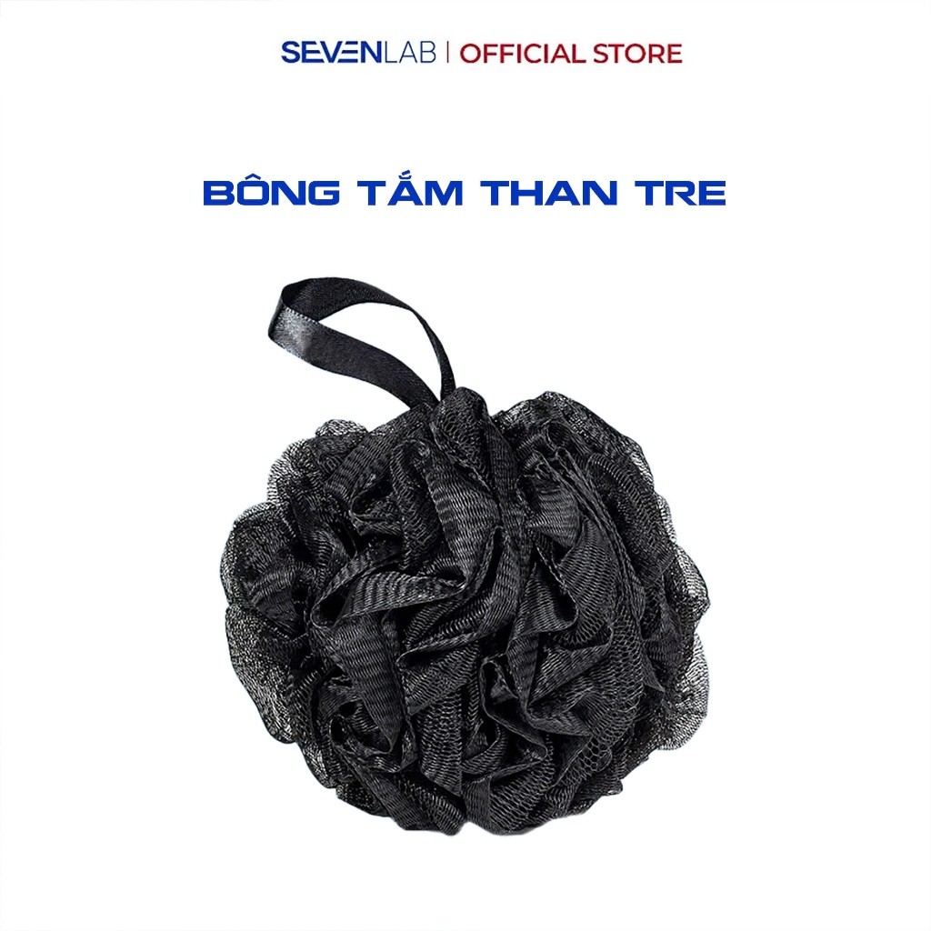 Bông tắm tre mềm Sevenlab giúp tẩy tế bào chết, làm sạch da