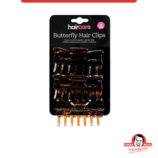 Set 3 Kẹp Tóc UNCLE BILLS Hình Bướm AH0079