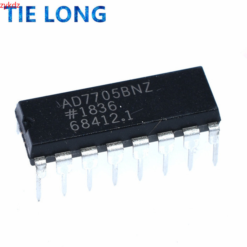1 CÁI AD7705BNZ DIP16 AD7705BN DIP-16 AD7705B DIP AD7705 Chip IC mới và nguyên bản