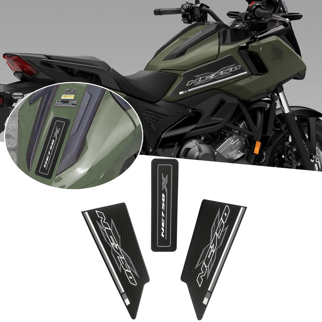 Dành Cho Xe Honda NC750X NC750 X 2021-2025 Bên Xe Tăng Miếng Lót Đầu Gối Bảo Vệ Decal Lực Kéo Miếng 