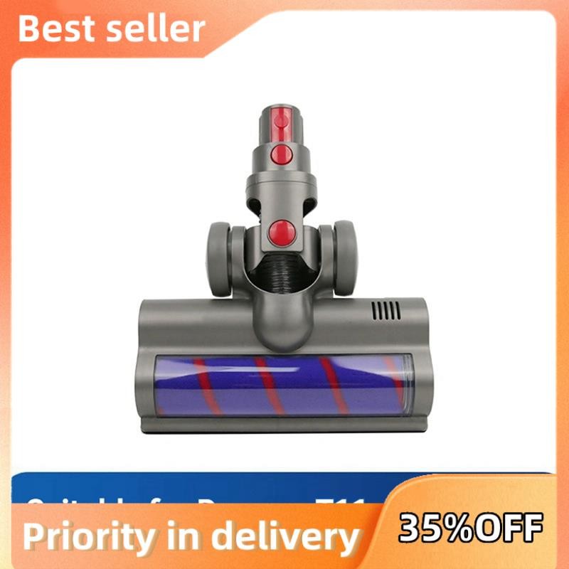 Đầu bàn chải sàn điện Con lăn nhung mềm cho phụ kiện máy hút bụi cầm tay T11 / T11 Pro / T11 Cyclone
