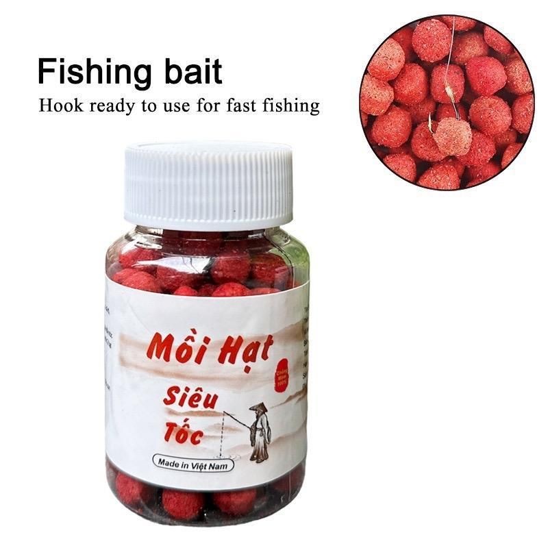 3 lo, 5 lo. Mồi câu cá dạng hạt siêu tốc chuyên các loại cá nước ngọt