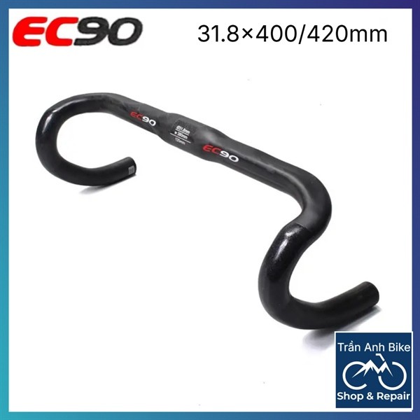 Ghi Đông Cong Xe Đạp Đua EC90 Full Carbon – T800 siêu nhẹ