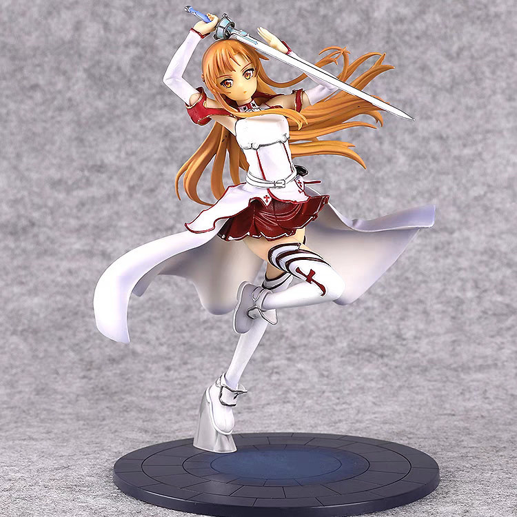 Sword Art Online SAO Asuna Yuuki Asuna Blood League Knights Ver.1 / 8 Hộp Hình Đóng Hộp
