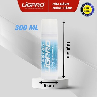  ✅ Chai Xịt Lạnh Giảm Đau SIÊU TỐC Thảo Dược LIGPRO Giảm Đau Chấn Thương Sơ Cứu Thể Thao 300ml 