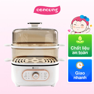 Máy hấp thực phẩm 2 tầng