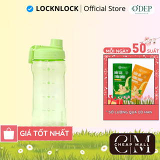 Bình nước nhựa Active Large Bottle 1.5L màu xanh lá LocknLock HAP941GRN - Hàng chính hãng - CHEAP CMO