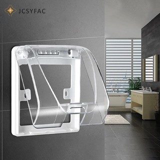 JCSYFAC 1PC 86 Loại Ổ Cắm Ngoài Trời Hộp Chống Thấm Nước Ổ Cắm Điện Vỏ Chống Mưa Để Sạc Cọc Ổ Cắm Vỏ Bảo Vệ Mới