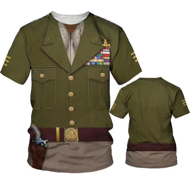 Đồng phục chung 2025 Áo thun in 3D dành cho nam và nữ tuổi Teen R2025