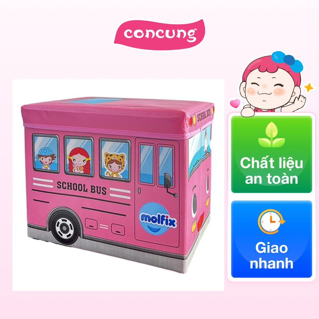 [QUÀ TẶNG] Molfix_Thùng đựng đồ chơi