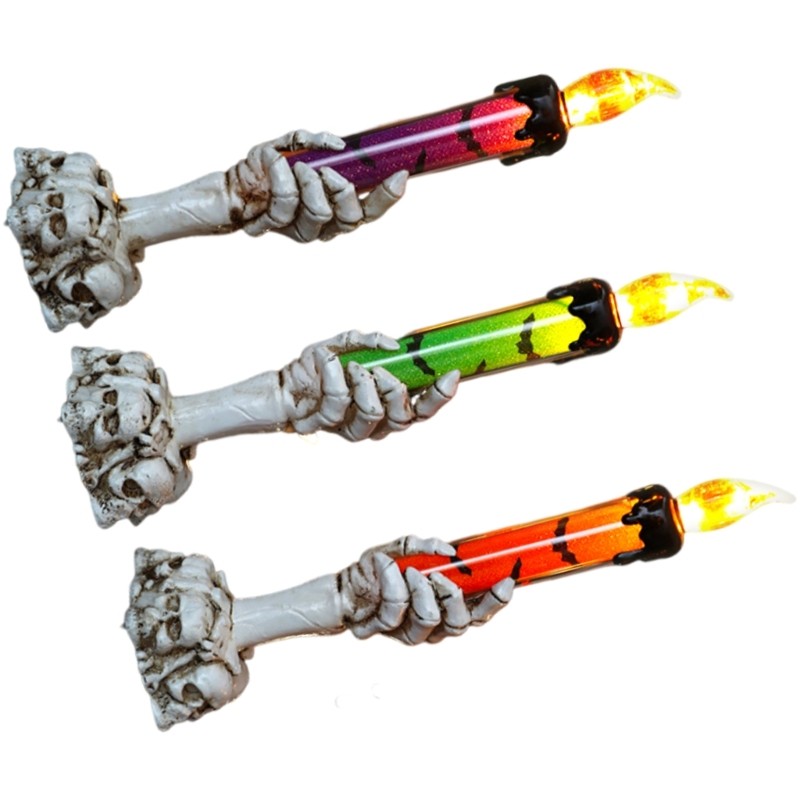 Yu Eerie Hand LED Trang trí Halloween Sử dụng an toàn Chất liệu nhựa