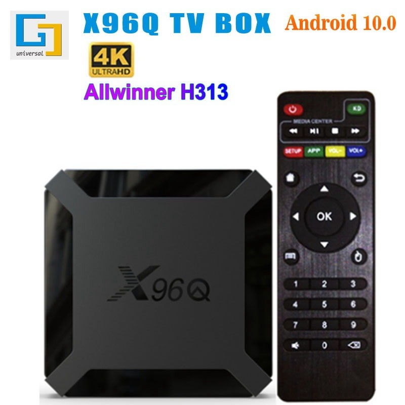 X96Q Mạng Set-Top Box 1G / 8Gwifi TV Box Quanzhi H313 TV Box Factory Bán Hàng Trực Tiếp