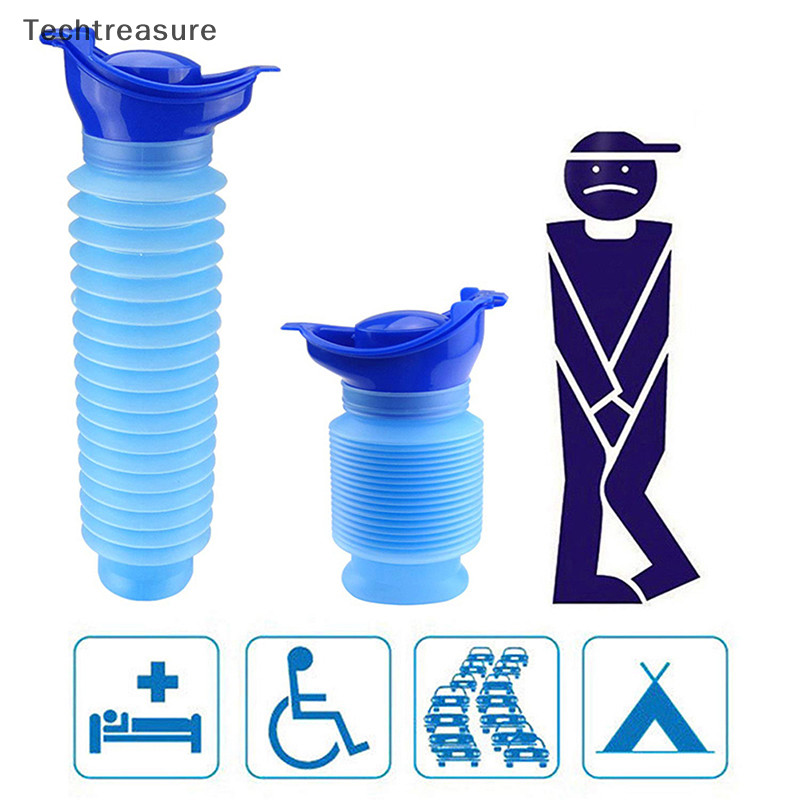 [Techtreasure] Nước tiểu khẩn cấp Nam & Nữ Đi chơi Du lịch Cắm trại Xe vệ sinh Bình nước tiểu 750ml Boutique