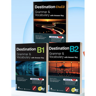 Sách combo destination grammar & vocabulary b1, b2, c1&c2 phiên bản mới mcbooks