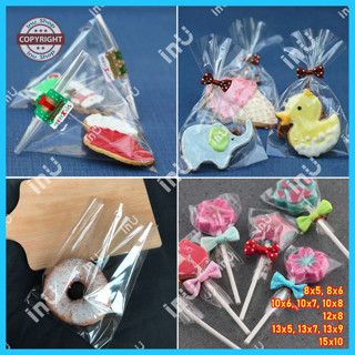  HCM - Set 200 túi - 600 túi gói bánh quy bánh nướng túi đựng kẹo que kẹo socola 