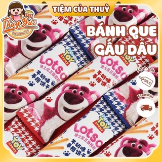 Bánh Quy Ngón Tay, Bánh Quy Đũa (Quy Que). Bánh Quy Que Gấu Dâu Losto, Bánh Quy Gấu Losto