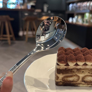 [Tutuout] Muỗng đường muối bằng thép không gỉ Muỗng Espresso Trà tráng miệng Muỗng gia vị Dao kéo ăn cho nhà hàng gia đình VN