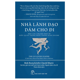 Sách - nhà lãnh đạo dám cho đi